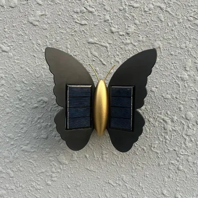 Outdoor Solar butterfly Wall Lamp 